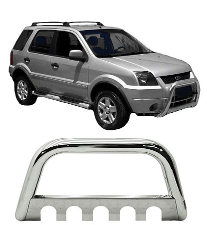 Para-Choque de impulsão EcoSport 2004 a 2007 C/Chapa Cromado