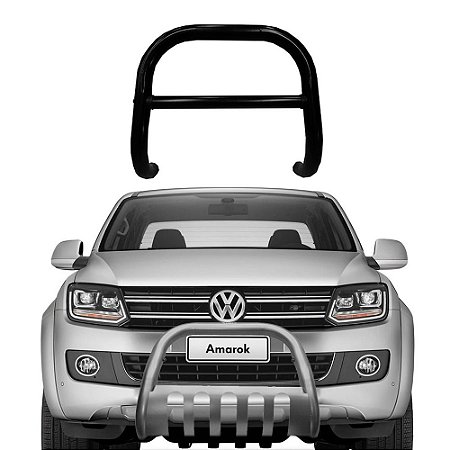 Para-Choque de Impulsão Amarok Todos Preto C/Barra
