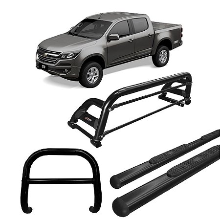 Kit Quebra Mato + estr. oval + santo ant S10 12/20 Preto