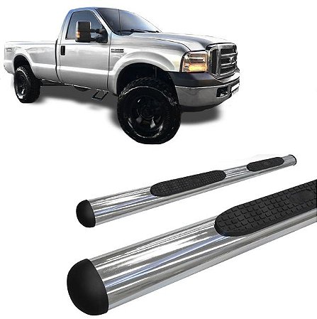 Estribo OVAL OBLONGO CROMADO F-250|F250 C/Simples