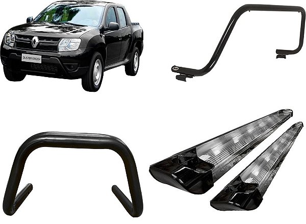 Kit Quebra Mato Estribo Personalizado Brilhoso Santo Antônio Oroch Preto