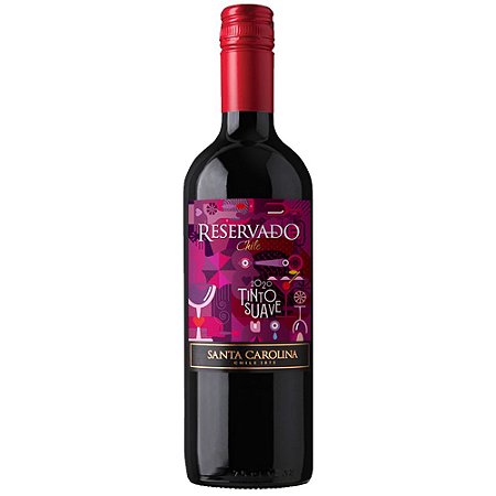 Vinho Santa Carolina Reservado Suave Tinto