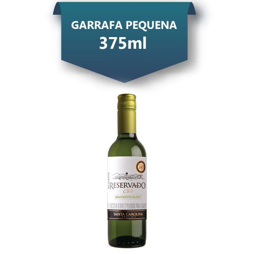 Vinho Santa Carolina Reservado Sauvignon Blanc 375ml