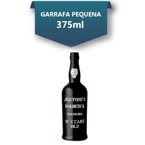 Vinho Justino's Madeira Malmsey 10 anos 375ml