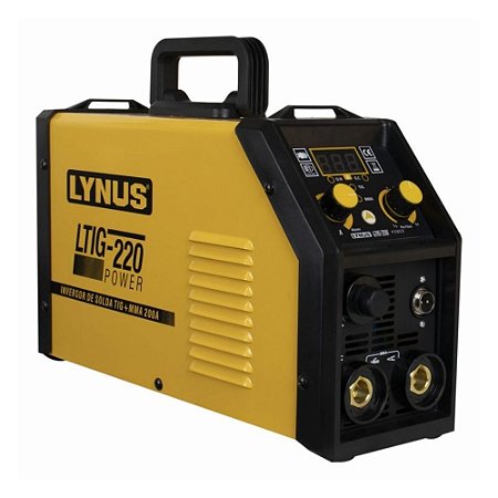 INVERSORA TIG DC + MMA 200A / 220V (LTIG-220) - LYNUS