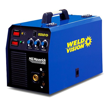 Máquina de solda MIG 200A 3 em 1 220V Weld Vision