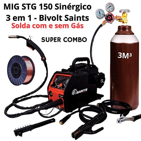MIG STG 150 Bivolt Saints Completa