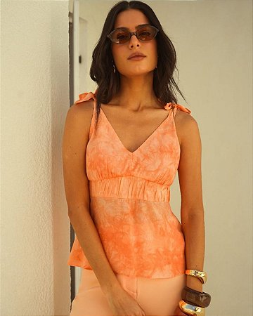 Regata Com Amarração Tie Dye Donna Ritz