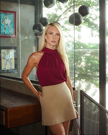 Regata Halter Yoryu Gola Alta Donna Ritz