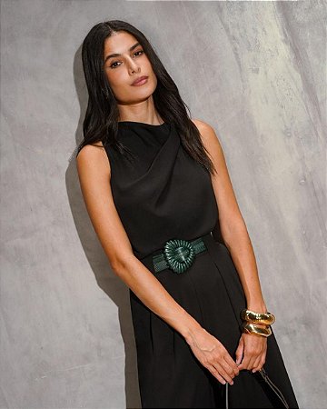 Regata Drapeada Degagê Donna Ritz