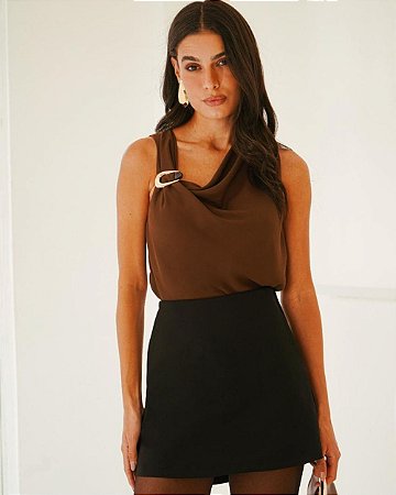 Regata Degagê Com Aviamento Pedra Donna Ritz