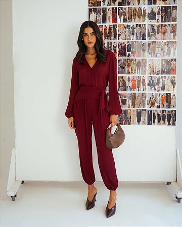 Calça Harem Yoryu Amarração Donna Ritz