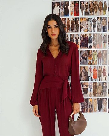 Camisa Yoryu Botões Donna Ritz