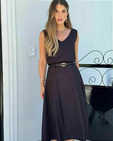 Regata Decote V Toscana Doce Flor