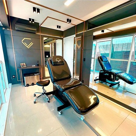 MACA POLTRONA ELÉTRICA 3 MOTORES VARIAS CORES + COMANDO DE CONTROLE NO PEDAL + PLASTIFICAÇÃO + LOGO PERSONALIZADO DA SUA CLINICA + RODINHAS E FREIO