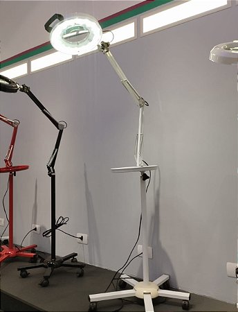 LUPA EM LED DE ALUMINIO ARTICULADA