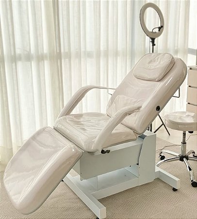 MACA POLTRONA 100% ELÉTRICA 3 MOTORES VARIAS CORES + PLASTIFICAÇÃO + LOGO PERSONALIZADO DA SUA CLINICA + RODINHAS E FREIOS