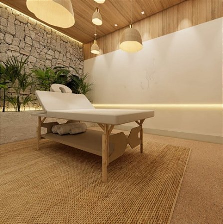 MACA MASSAGEM SPA COM ENCOSTO RECLINÁVEL VARIAS CORES