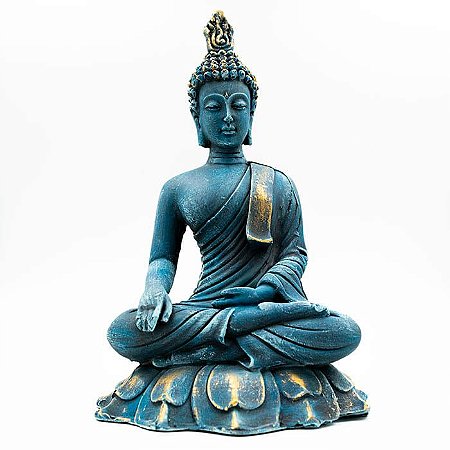 Buda Tibetano Meditando (Harmoniza e Abre Caminhos)