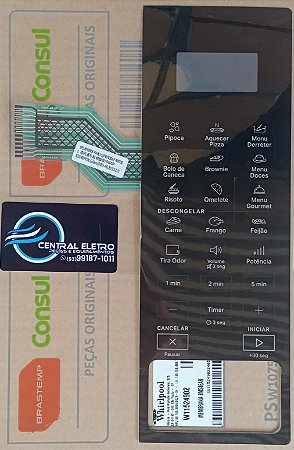W11524902 - MEMBRANA FORNO MICROONDAS BMS46AR