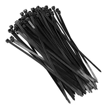 ABRACADEIRA NYLON 100X3.5MM PRETA PC C/100 FOXLUX