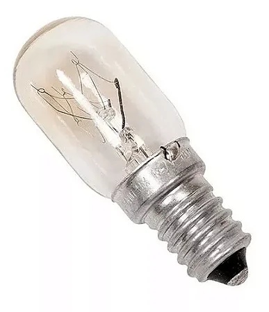 15W/ - 110V-LAMPADA REFRIGERADOR E MICROONDAS 110V PEQUENA 15W  TU22E14