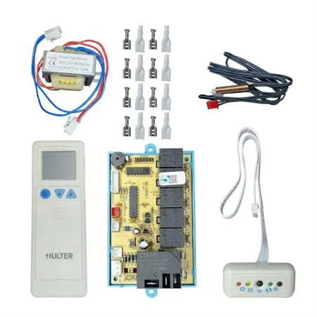 PLACA UNIVERSAL C/CONTROLE ACJ/SPLIT 7000BTUS A 60000BTUS HULTER