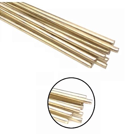 VARETA DE SOLDA FOSC AG BANHADA 2.40MM BRASTAK (UNIDADE)