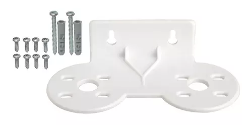 SUPORTE DUPLO PLASTICO