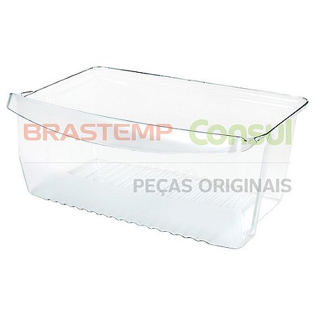 W10212150 BACIA /GAVETA DE  LEGUMES REFRIGERADOR CONSUL CRA30
