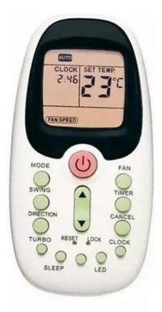 CONTROLE AR CONDICIONADO SPLIT MIDEA - SIMILAR