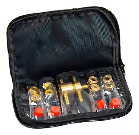 Kit Platinum Engate rapido para tubo de cobre refrigeracao 5/16 3/16  com bolsa