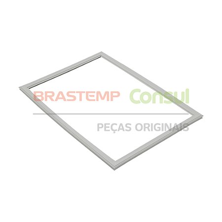 W10223007 GAXETA  PORTA DO FREEZER  DO REFRIGERADOR BRASTEMP CONSUL   - 0.46 X  0.66,5
