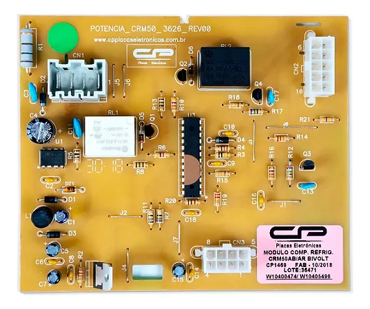 W10400474  PLACA POTENCIA REFRIGERADOR CONSUL  BIV CP