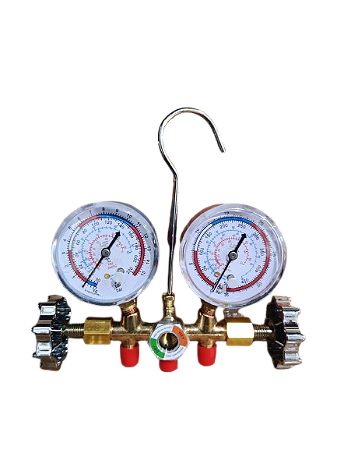 MANIFOLD COMPLETO R22/R134A/R404A C/ MANG 90CM - UP