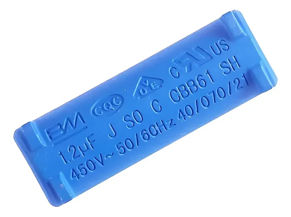 1,2 uF CAPACITOR DA  PLACA   - 400 VAC