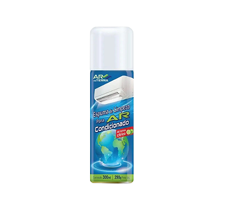 ESPUMA LIMPADORA P/ AR-CONDICIONADO SPRAY CITRUS 300ML CLEAN