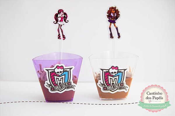 Copinho  com Colherzinha para Brigadeiro