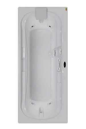 Banheira SPAZIA 75 - Acrílica - 6 Jatos - 180x75x45,5cm - Jacuzzi®