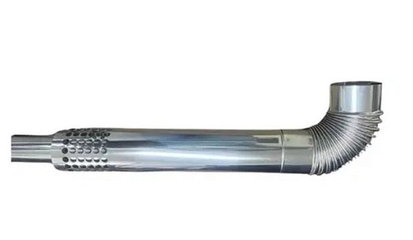 Chaminé Terminal De Duto/fluxo Balanceado - Inox KO 09B