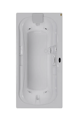 Banheira SPAZIA 75 - Acrílica - 6 Jatos - 150x75x45,5cm - Jacuzzi®