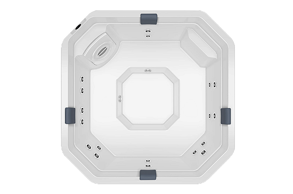 Spa Hidromassagem MERIDIAN FIT - Acrílico - 214x214x93cm - Jacuzzi®