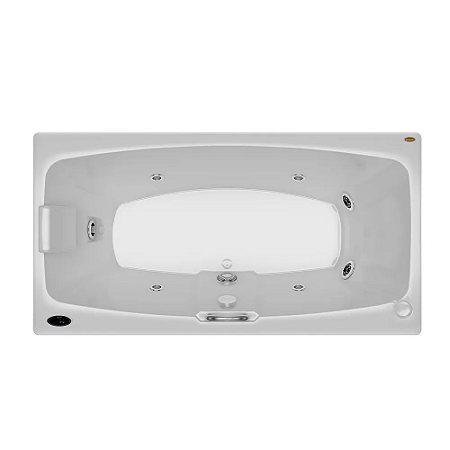 Banheira de Hidromassagem MYSIA G2 - Acrílica - 7 Jatos - 165x86x41,5cm - Jacuzzi®