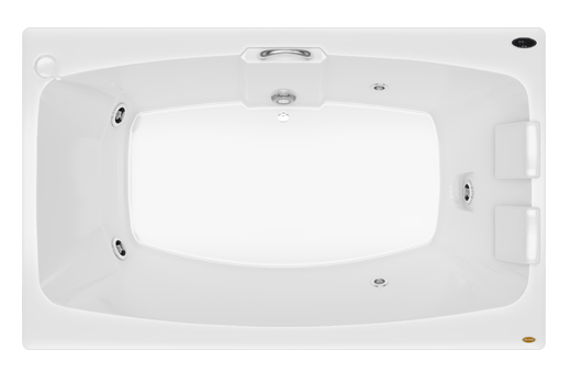 Banheira de Hidromassagem MYSIA DUPLA G1 PLUS - Acrílica - 5 Jatos - 183x113x41,5cm - Jacuzzi®