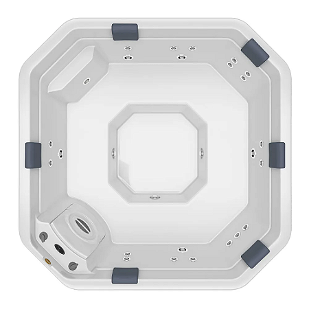 Spa Hidromassagem MERIDIAN PLUS - Acrílico - 214x214x93cm - Jacuzzi®