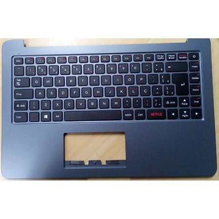 Tampa C S/touch C/teclado - Notebook Motion Netflix Prata
