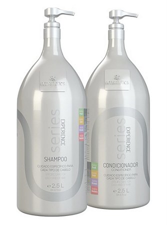 Kit Shampoo e Condicionador Experience Lavatório 2,5L