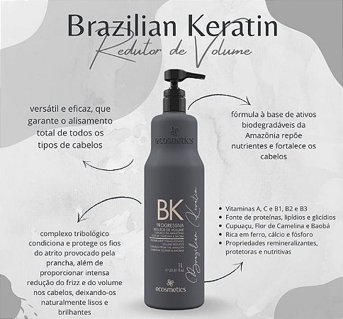 Brazilian Keratin Progressiva 1000ml - 2 unidades