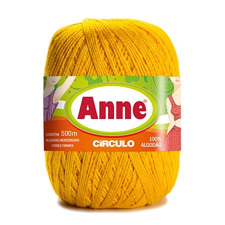 Linha Anne Circulo 500m Cor Canário 1289