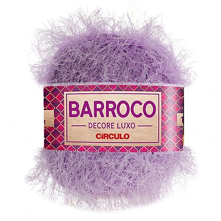 Barbante Barroco Decore Luxo Circulo 280g Lilás Candy 6006